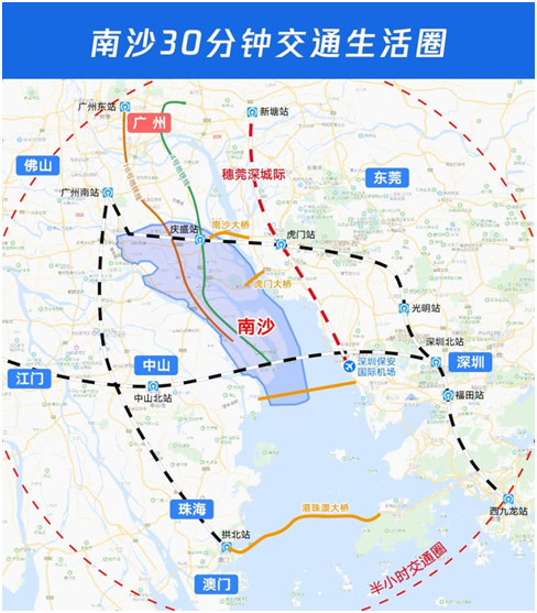 南沙最新交通规划来啦!地铁15号线也有新消息