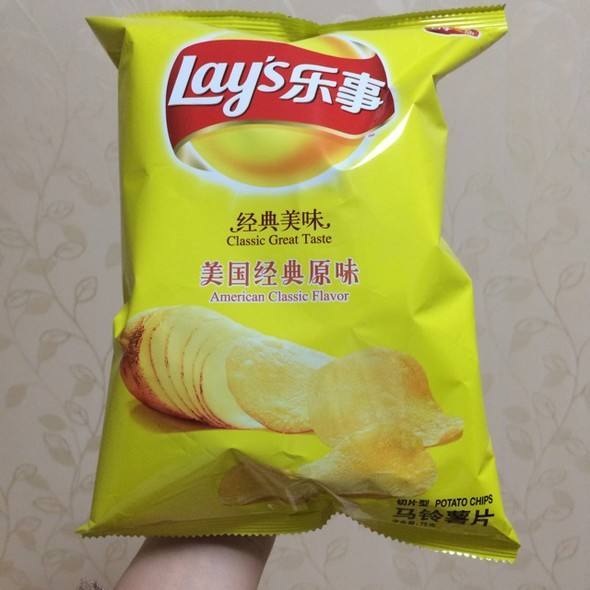 乐事薯片
