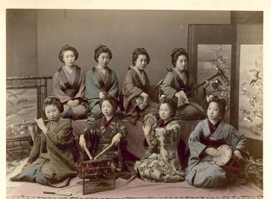 日本幕府时期的武士和艺妓