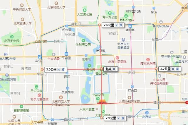 景山公园的万春亭号称是北京城的中心:北京市民却各有