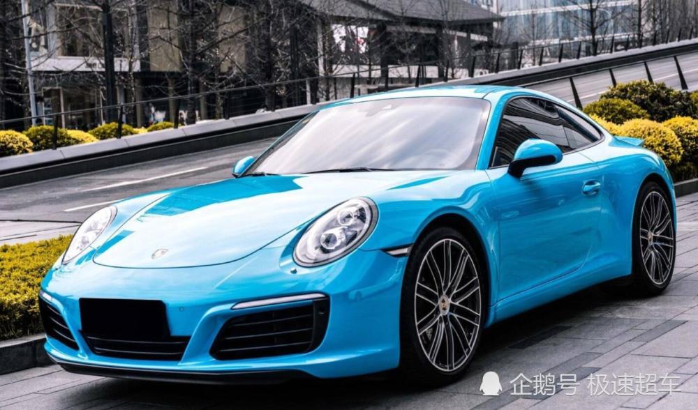 保时捷911,宝蓝色