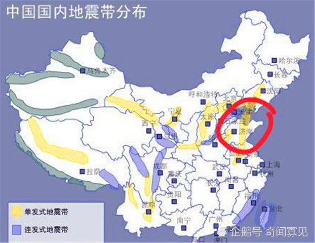 一次是建国前的菏泽地震,一次是六十年代的渤海滨州,东营一带的地震