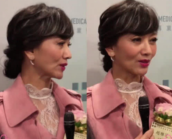 赵雅芝终于老了,64岁生图被认74岁,网友:被美颜骗了