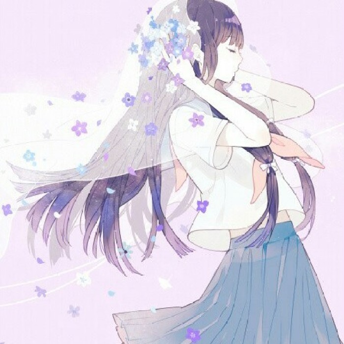 梦幻系·动漫风·女生头像:喜欢你,心事被你遥感,随时