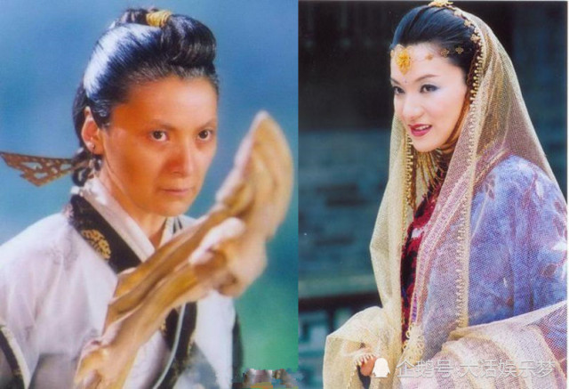 倚天屠龙记4版金花婆婆,新版端庄秀丽,苏有朋版最让人惊艳!