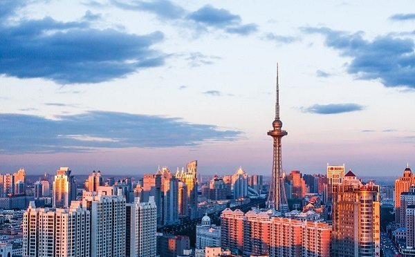 黑龙江省广播电视塔,是哈尔滨市的标志性建筑.