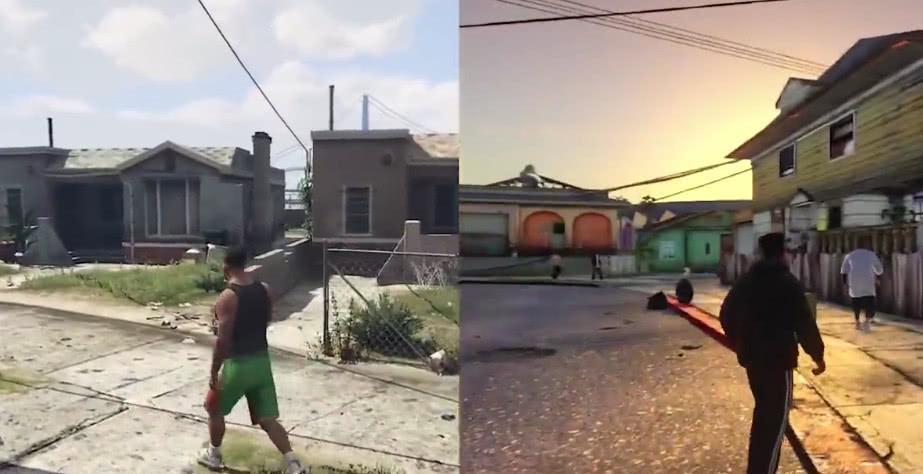 在 Gta5 中寻找当年cj的家 难道格罗夫街旧址还在吗 看点快报