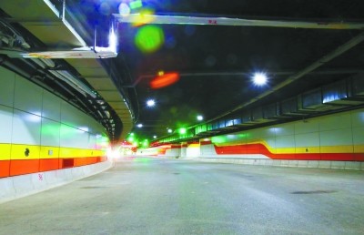 北京城市副中心北环环形隧道“十一”通车