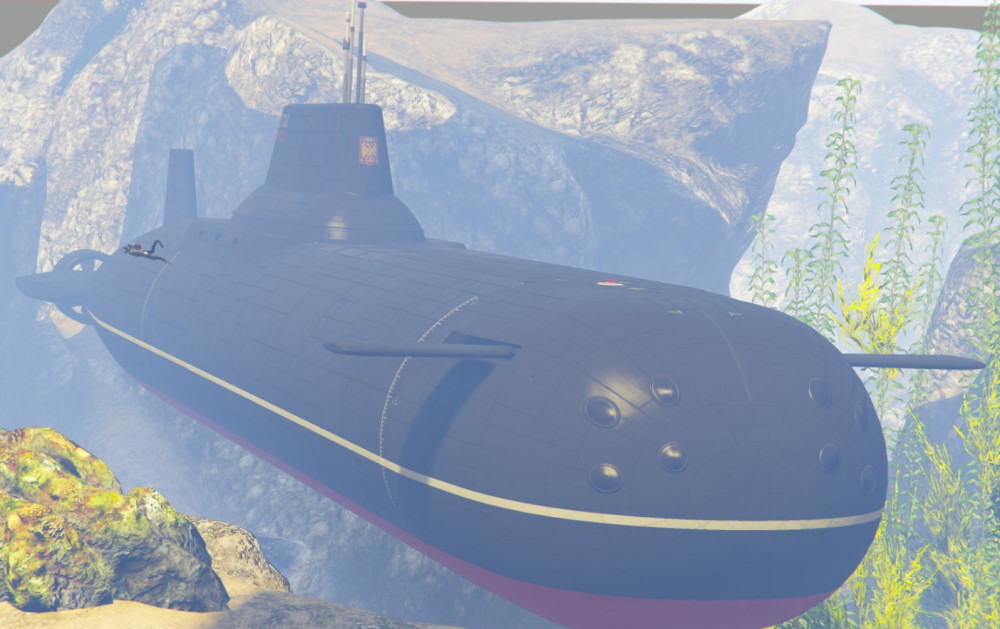 隐藏在《gta5》中的核动力潜艇,太平洋还有多少秘密没解开?