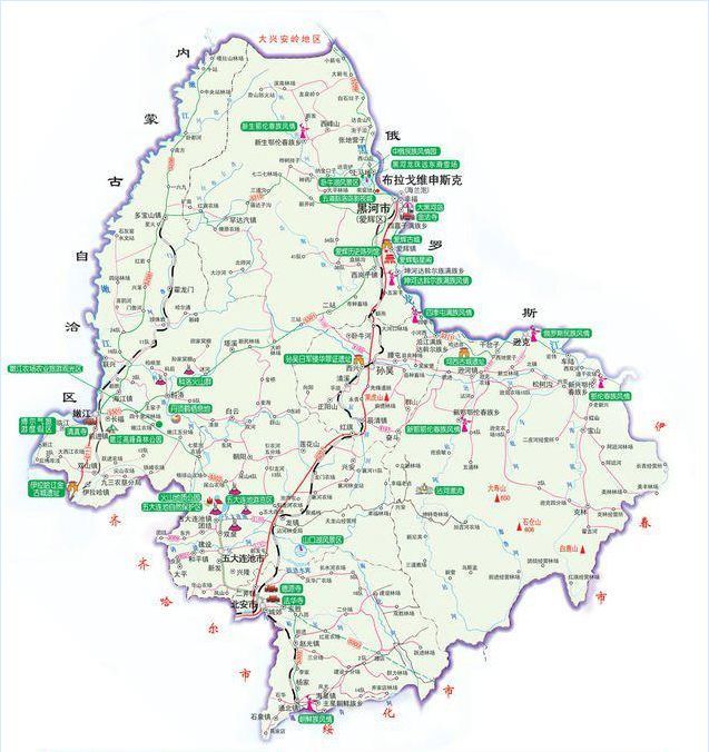 黑河,清明节,高速免费,高速公路,逊克