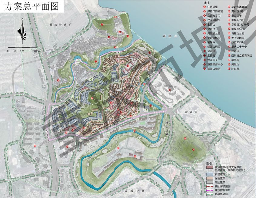 磁器口历史文化街区修编方案公示 大杨石地块调规