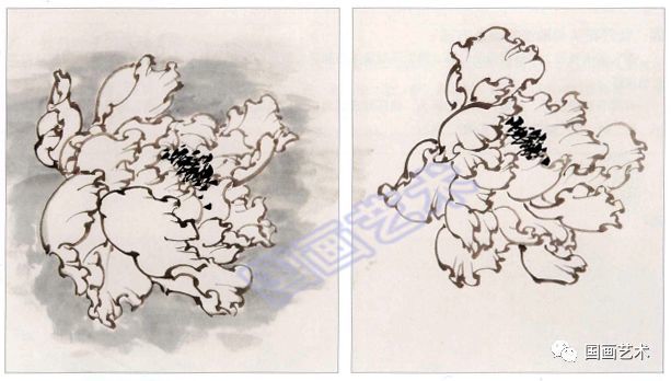 歌曲国画牡丹曲谱_国画牡丹(3)