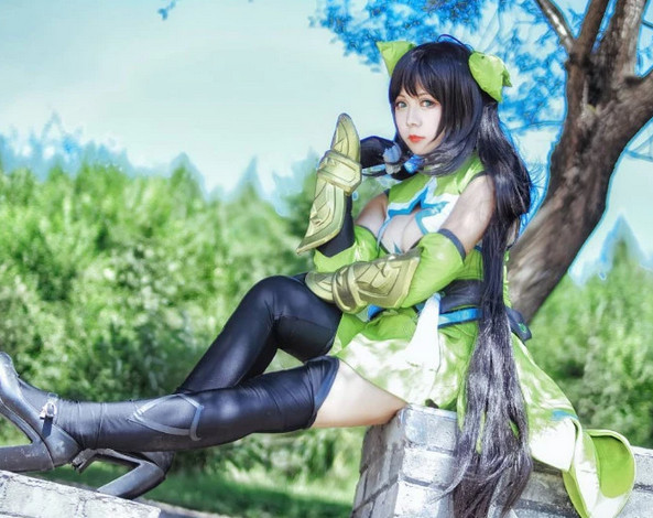 孙尚香,cos,cosplay