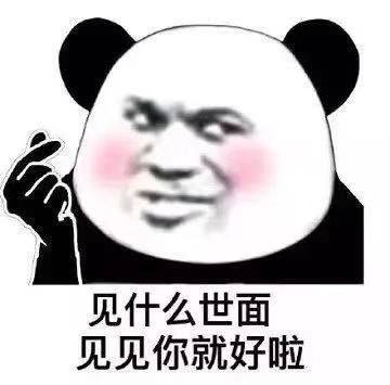 偷偷穿着品如衣服的熊猫表情包:如果你对我耍流氓,我就从了你!