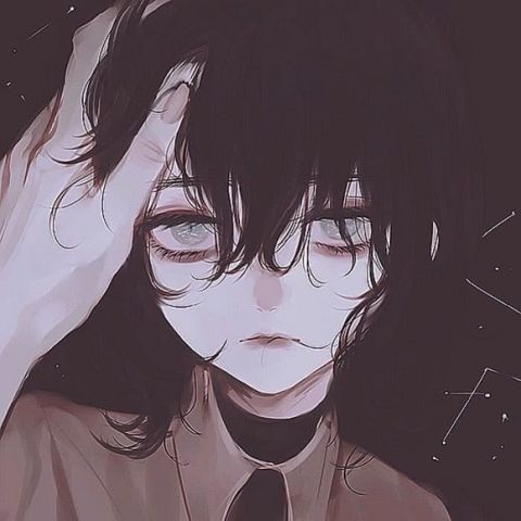 暗黑风·头像·二次元"等到最爱,得到的才叫爱情"