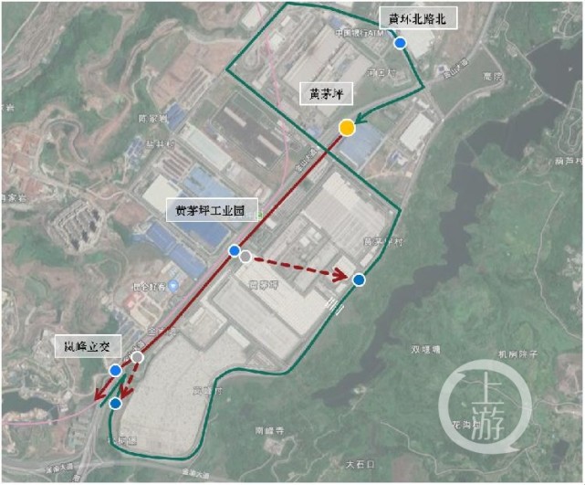 5日起金山大道施工部分道路改道 三路公交车站有调整