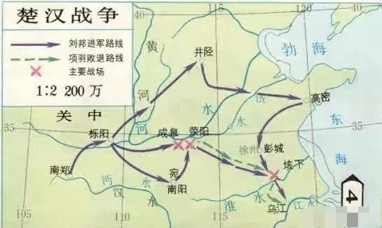 楚和汉之间隔了一条河猜成语_看图猜成语(3)