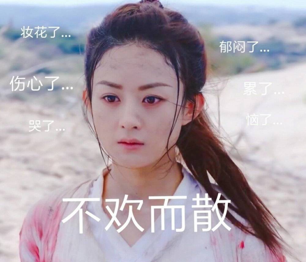 赵丽颖表情包,请停止你们愚蠢的行为吧