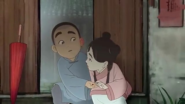 中国风唯美动漫《红豆》火了,青梅竹马因红豆相思,最后却是相别