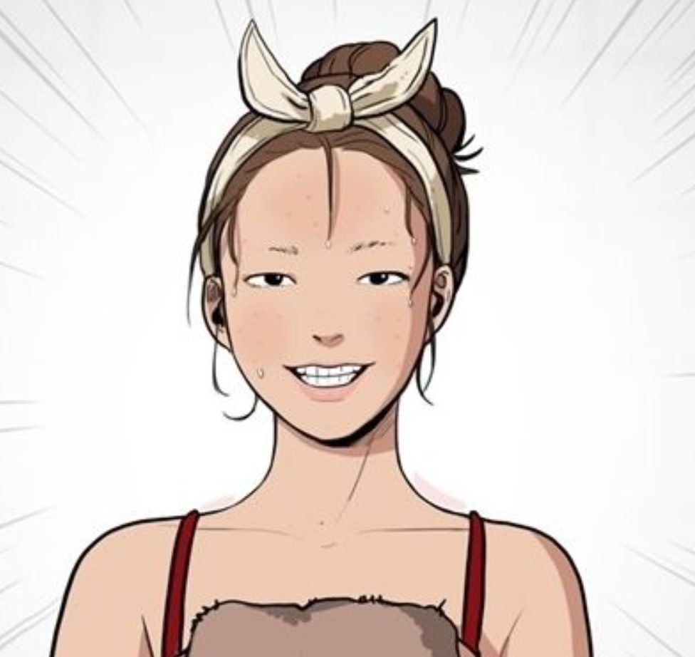 韩国美少女漫画家从脸到腿都是照着漫画女主角整出来的吧?