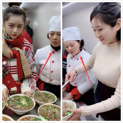 网红"一根面"和"饸饹面"西施店被喷,网友:醉翁之意不