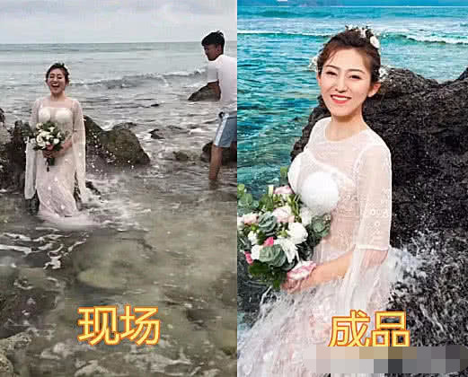 丑女拍婚纱照_丑女图片真实(2)