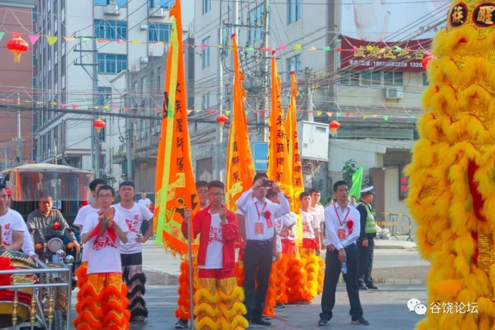 谷饶大亨陈族祭社,清明日出游盛况!