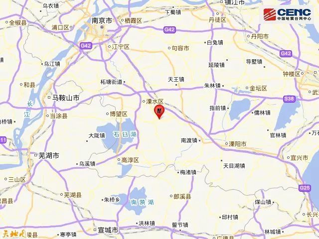 地震,南京,溧水,溧水区,南京市地震局,江苏,震源