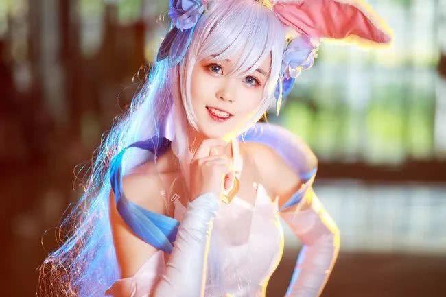 王者荣耀女生cos 好美,王者荣耀cos女娲 王者荣耀 公孙离cosplay 好耀眼的花间离 好美!