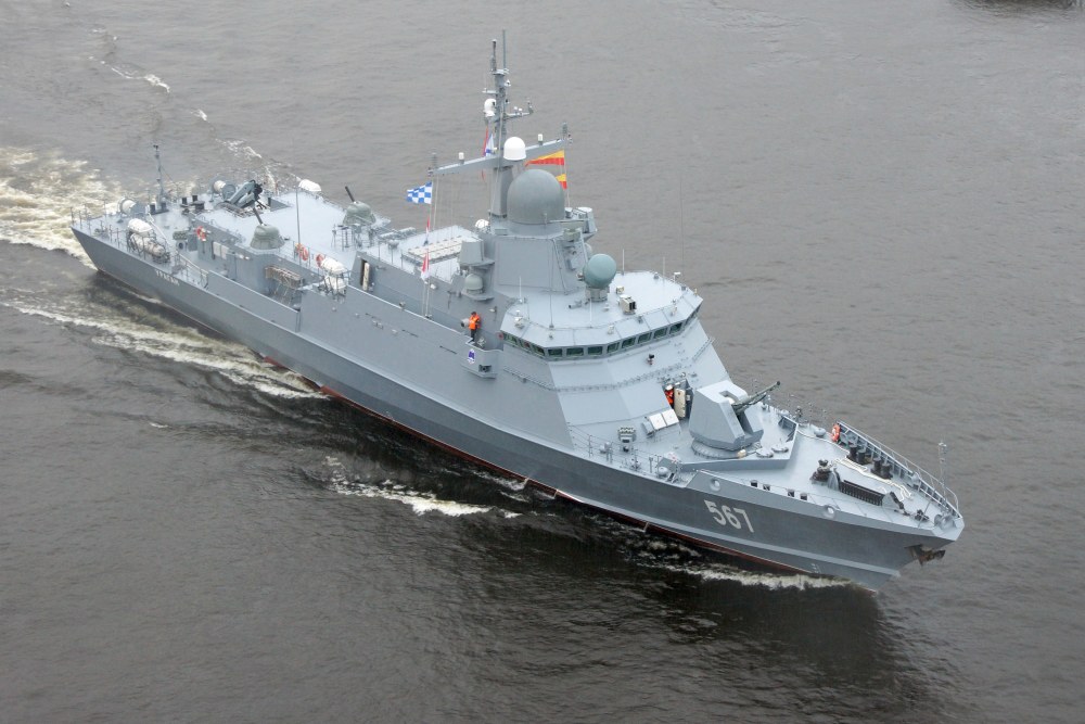 俄黑海舰队新增一艘轻型护卫舰,比056还小,火力接近