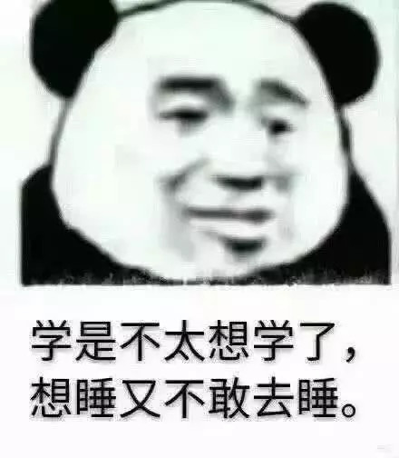 怼家长怼老师·必备表情包:学是不太想学了,睡又不敢