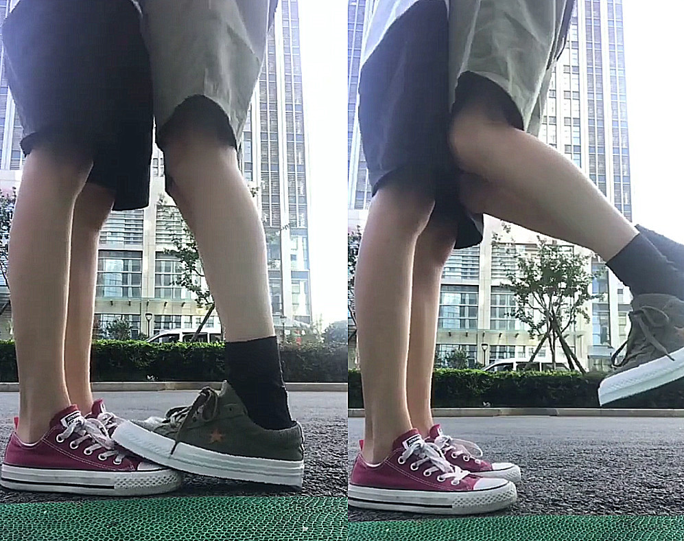 "踩男友鞋"火了:躲过aj,逃过耐克,看到匡威:像极了