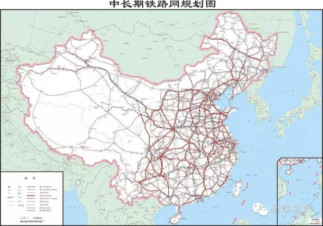 根据"京津冀地区城际铁路网规划",未来区域内将形成"四纵四横一环"为