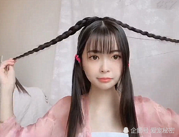 穿汉服别再扎丸子头了,忒土!最近流行这样扎,短发看了