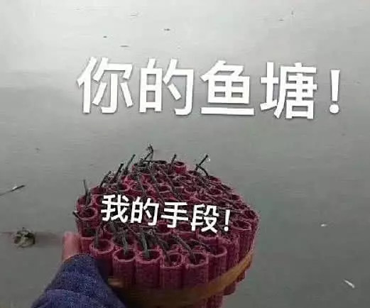 怼到男生"无话可说"的表情包:"你的鱼塘,我的手段",安排!