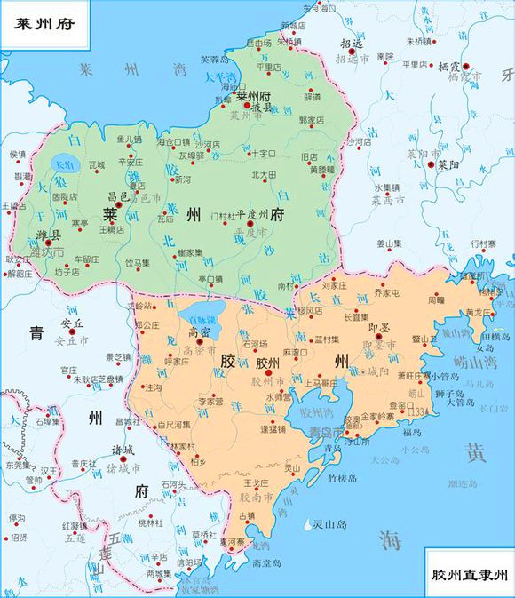 民国山东108县如何而来 清朝时有多少县 看点快报