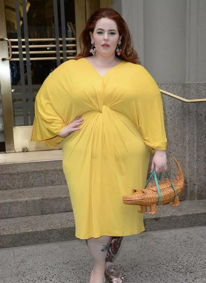 美国两百斤胖女孩,勇闯时尚界,被称为放大版的范冰冰