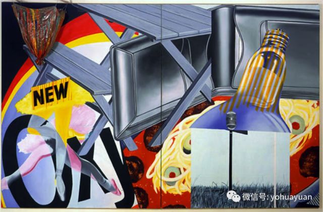 绘画欣赏—詹姆斯·罗森奎斯特