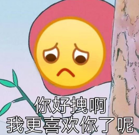 搞笑专用表情包:你好拽呀,我更喜欢你了呢!