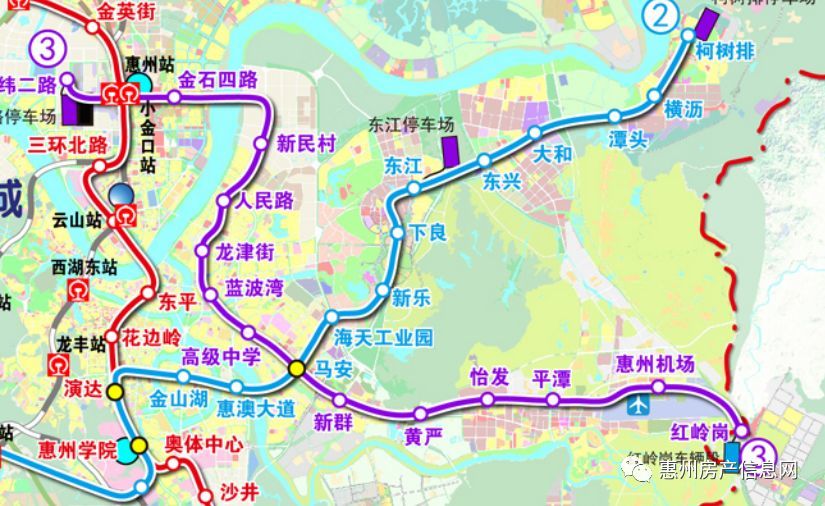 惠州地铁远景规划