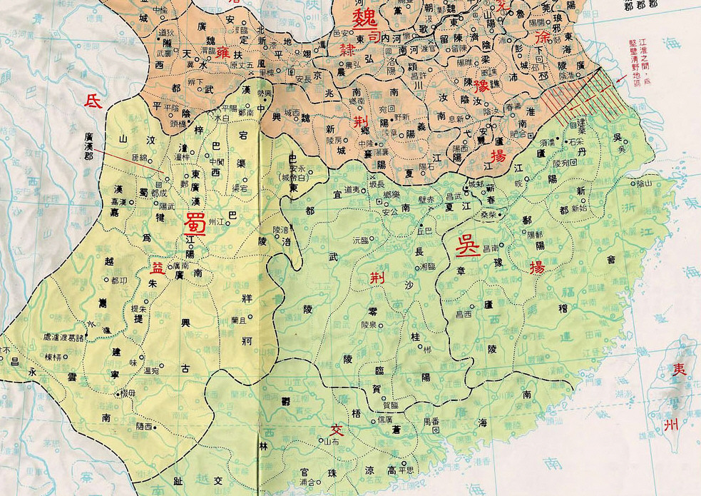 陈寿《三国志》的"零陵湘乡"是指今湖南湘乡吗?让历史地图说话