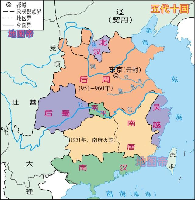 "十国"之吴越国:建国者为五代十国时期最长寿的君主