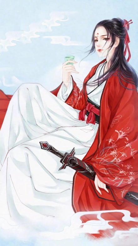 古风 清冷 壁纸 既然所爱隔山海 愿我来世生于山海间 看点快报