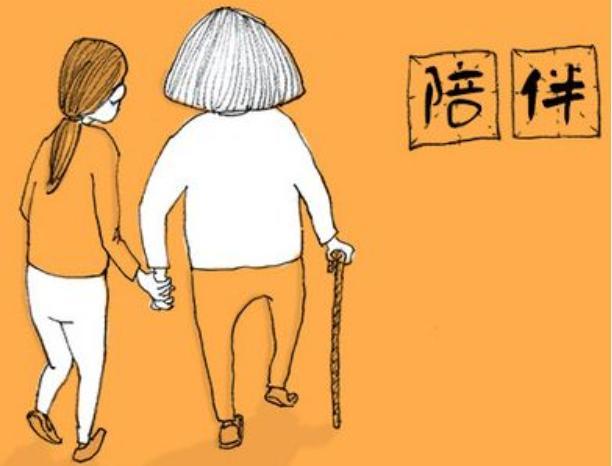 儿子,老人,女儿,父母,儿女,孝顺