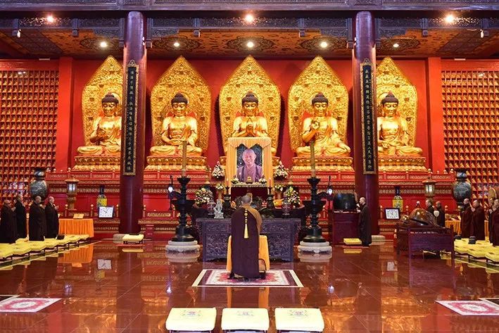 柏林禅寺隆重举行"净慧长老示寂六周年回向法会"
