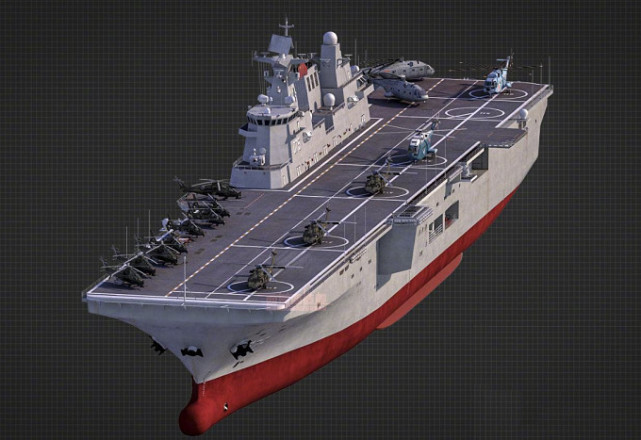 近日,据媒体报道,此前有分析认为未来中国两栖攻击舰的吨位或将达到4