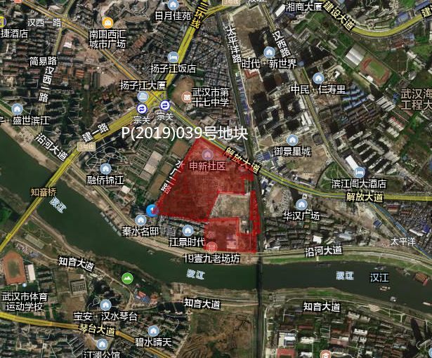 沿河大道以北,京广铁路以西,水厂二路以东,规划净用地面积为13