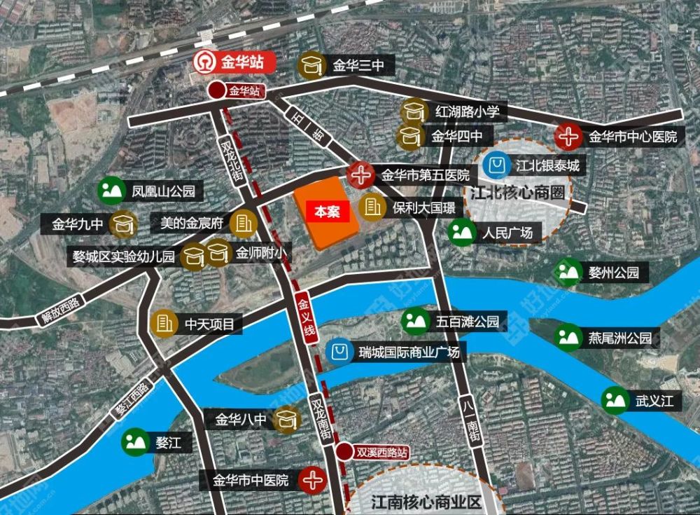 好地解读:金华市婺城区即将出让两宗宅地,有何优势?