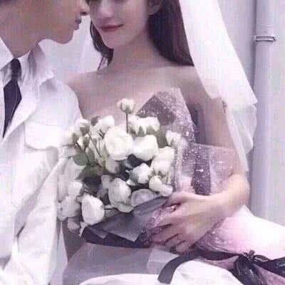 黑白婚纱情侣头像_情侣头像婚纱系的黑白(2)