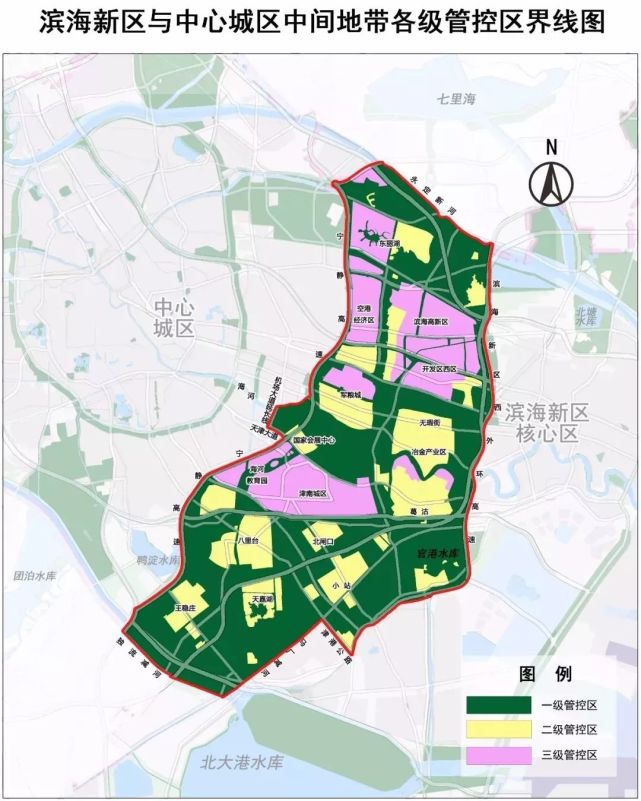 天津市将对中心城区与滨海新区之间700余平方公里的区域进行规划管控